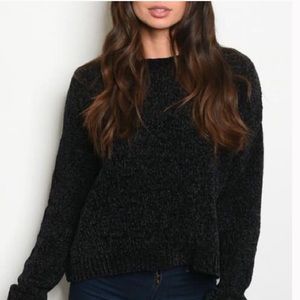 NWOT black sweater